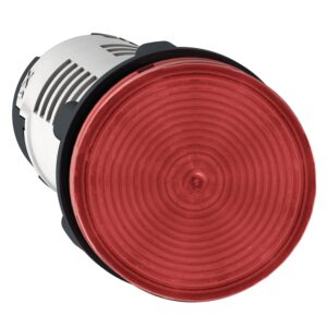 Schneider XB7EV04MP Harmony | Monolithic pilot light, plastic, red, Ø22, integral LED, 230…240 V AC