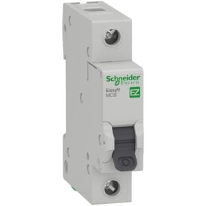 Schneider EZ9F51140 | Easy9 miniature circuit breaker- 1P - 40 A - C curve - 10000 A - 230 V 